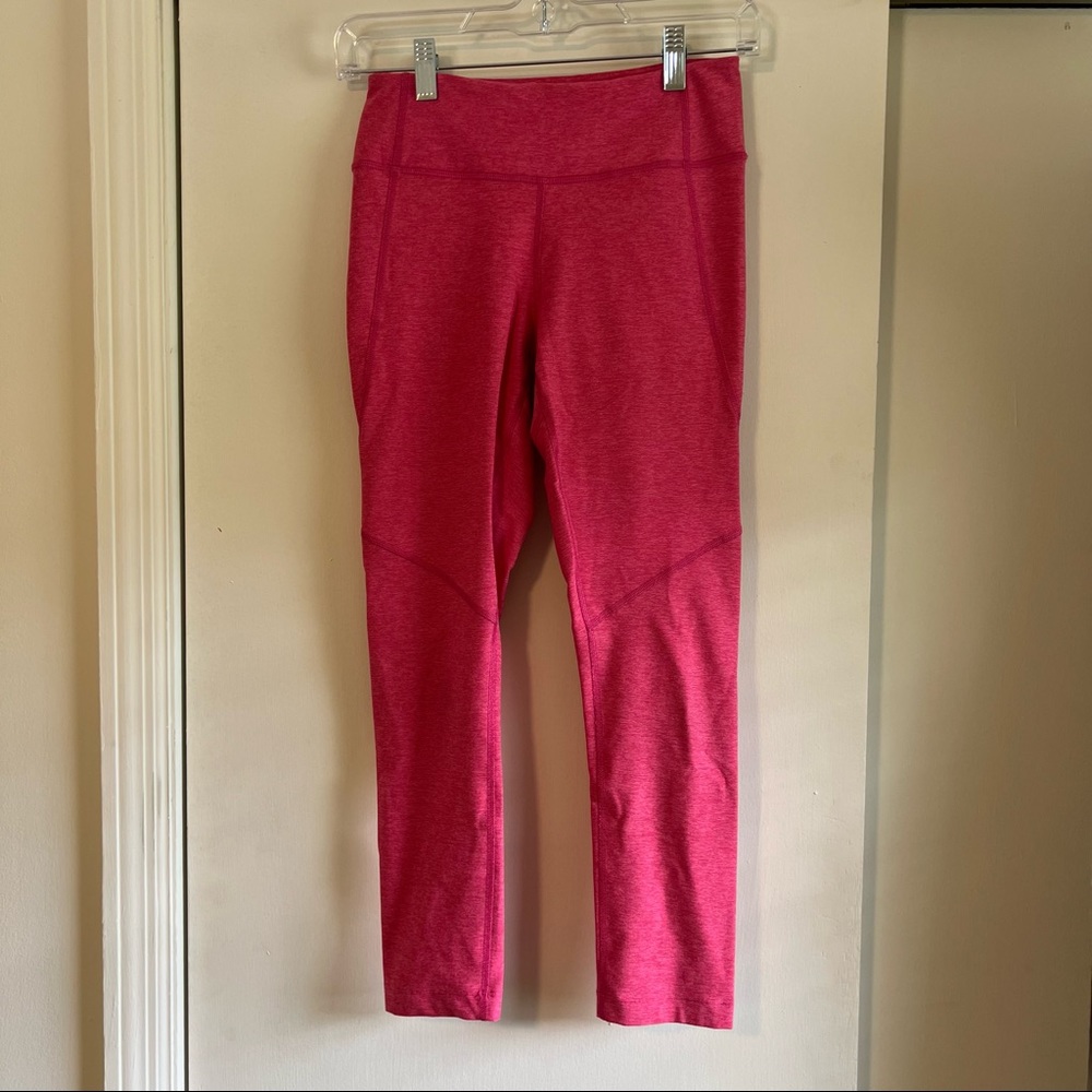 Pink outdoor voices leggings